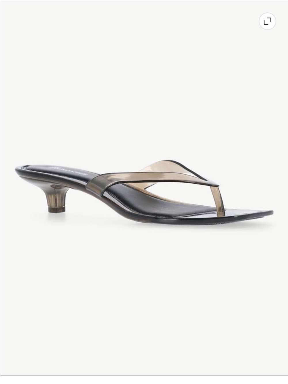 No Boundaries Women's Jelly Flip Flop Kitten
Heel Sandals